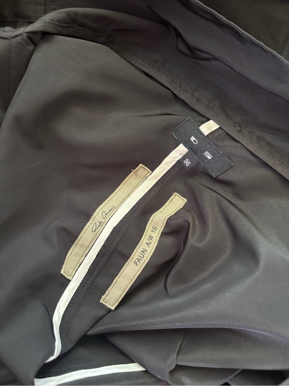 Rick Owens Black Short-Sleeve Jacket 36 - Picture 8 of 8